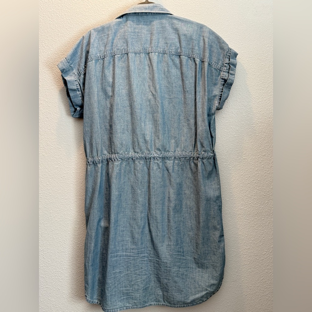 Ralph Lauren Light Blue Denim Shirt Dress - Picture 6 of 6